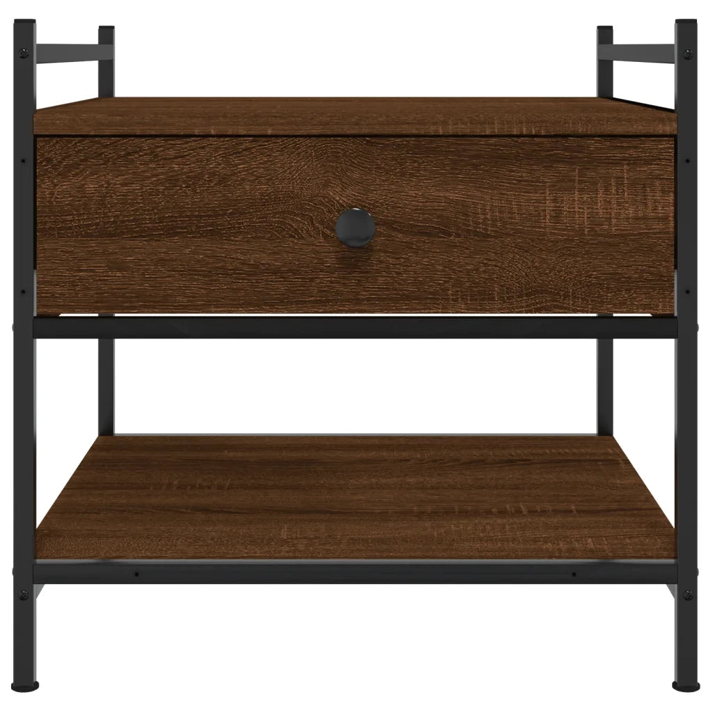 Tavolino da salotto | Tavolino da caff¨¨ | Tavolino da Soggiorno Rovere Marrone 50x50x50cm Legno Multistrato