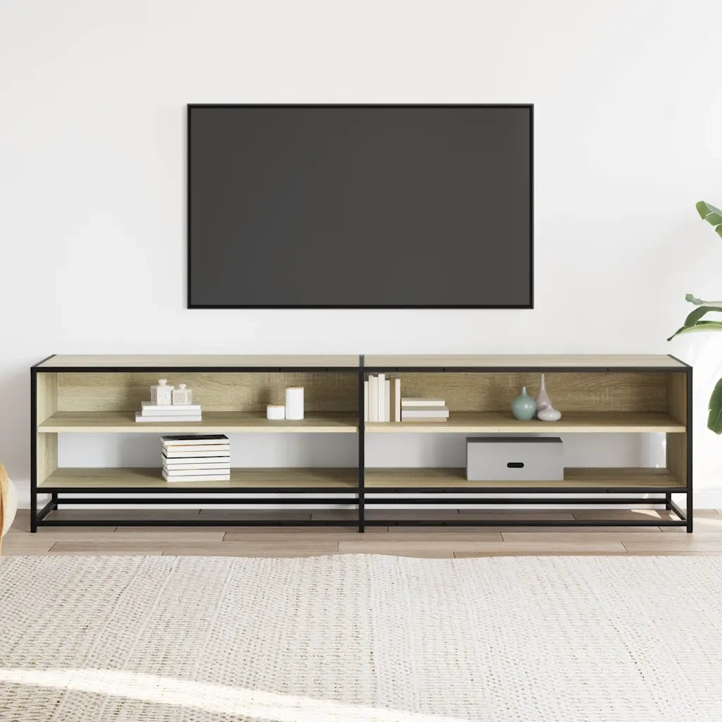 Mobile Porta TV Rovere Sonoma 180,5x40x46 cm in Truciolato 3300801