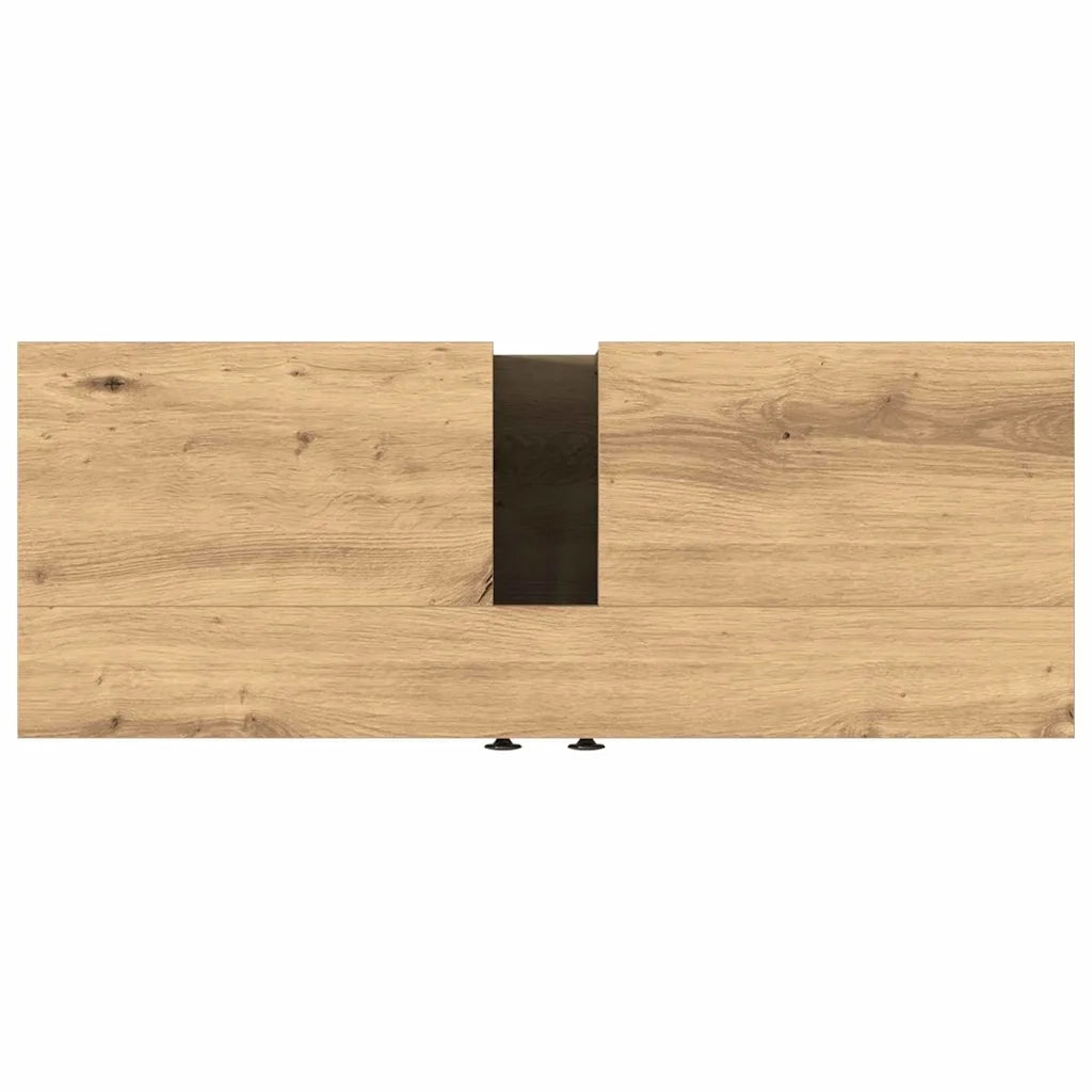 Armadio per Lavabo da Bagno rovere artigianale 80 x 30 x 60 cm 862236