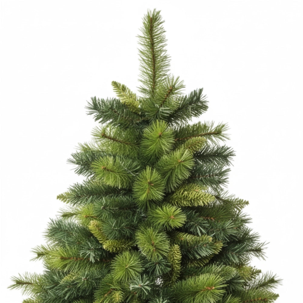 Granpino albero di natale imponente con chioma ricca e realistica stile americano *** misura h 210, confezione 1