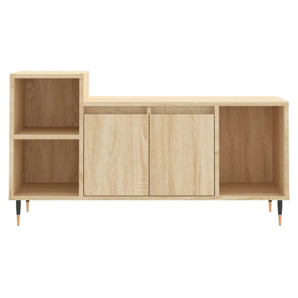 Mobile per TV Rovere Sonoma 100x35x55 cm Legno Multistrato 831311