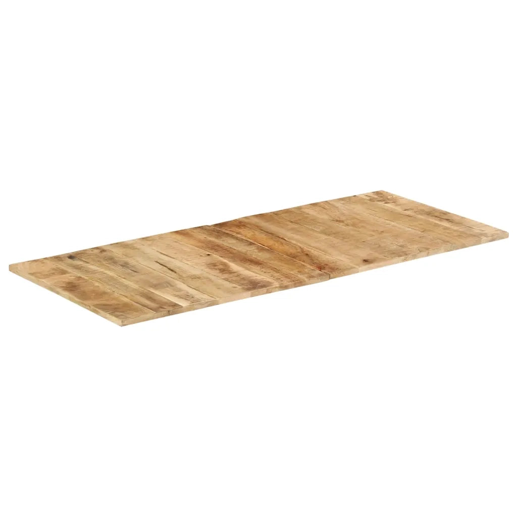 Piano Tavolo in Legno Massello di Mango 15-16 mm 140x60 cm 286015