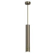 Lampada a sospensione Altro Buble oro titanio GU10 8W Luminex