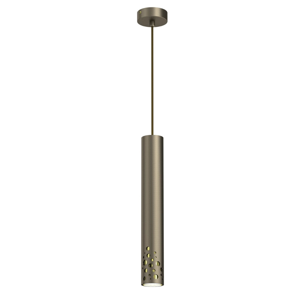 Lampada a sospensione Altro Buble oro titanio GU10 8W Luminex