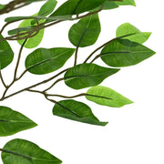 vidaXL Pianta di Ficus Artificiale 1260 Foglie 200 cm Verde
