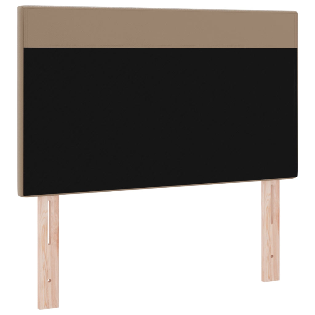 Testiera  Design Semplice Cappuccino 100 cm in Ecopelle