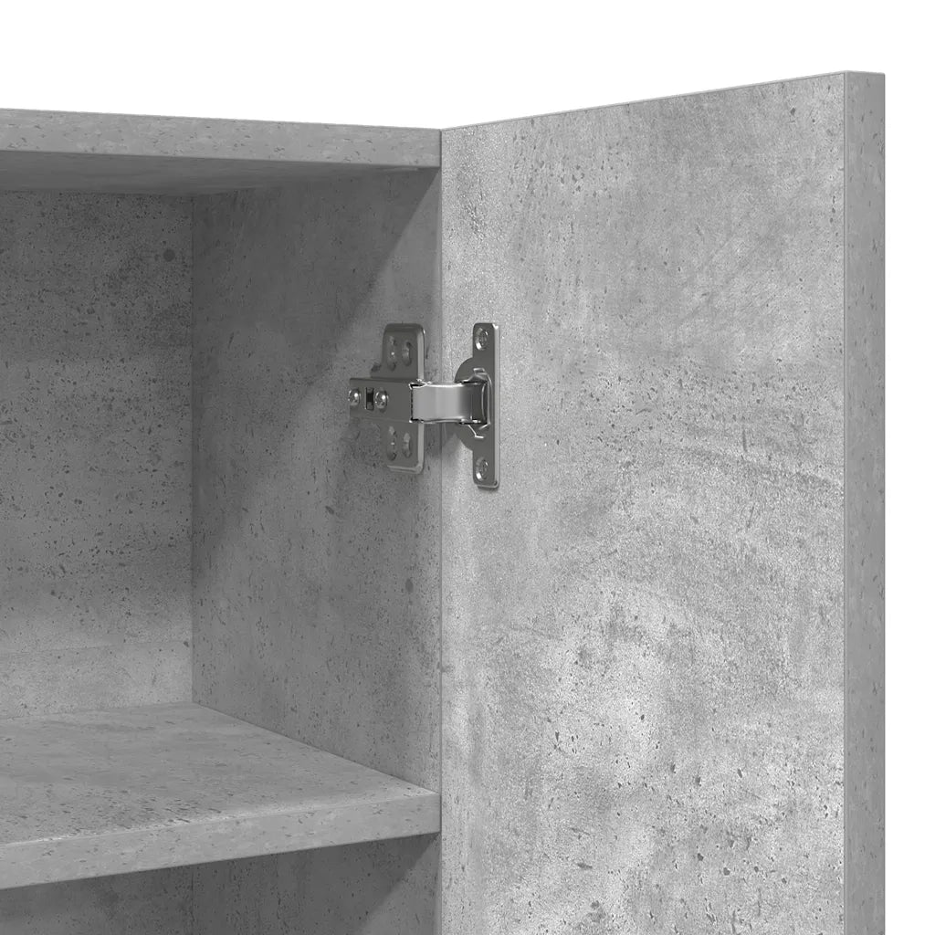 Mobile per Lavatrice Grigio Cemento 70,5x25,5x90 cm CFW7398422