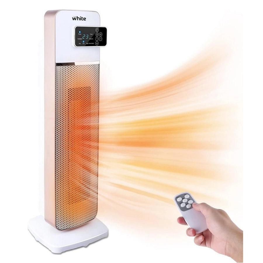 Stufa elettrica a torre con display a LED tocuh screen 2000W