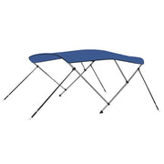 Bimini di Prua con Tendalino a 3 Archi Blu 183x140x137 cm cod mxl 78317