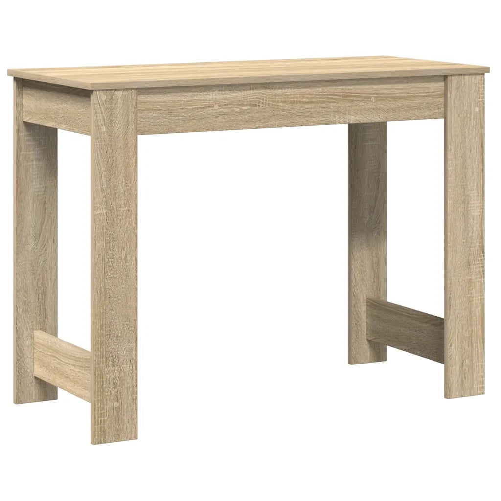 vidaXL Scrivania Rovere Sonoma 100x45x75 cm in Legno Multistrato