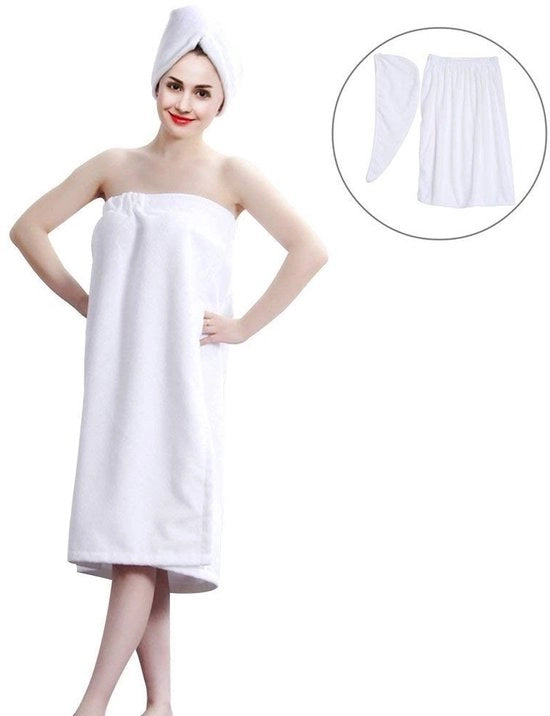 Asciugamano per il bagno morbido a forma di cintura - Asciugamano per il bagno in cotone biologico 150x90cm - Alta assorbimento di acqua - Nessuna perdita di forma