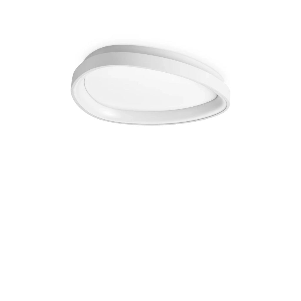Plafoniera Gemini 1 Luce Led Integrato Bianca