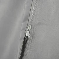 Tenda di Ricambio per Gazebo, Set da 4 Pezzi, per Gazebo da 3x4m, 352x205cm, Grigio Chiaro
