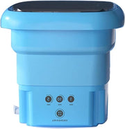Asciugamano Portatile con Alta Velocità di Centrifugazione - Molto Utilizzato per Sali da Bagno - Blu - Mini Asciugamano Automatico