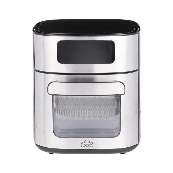 Dcg forno friggitrice ad aria digitale 10 litri grigio - 8052780963824