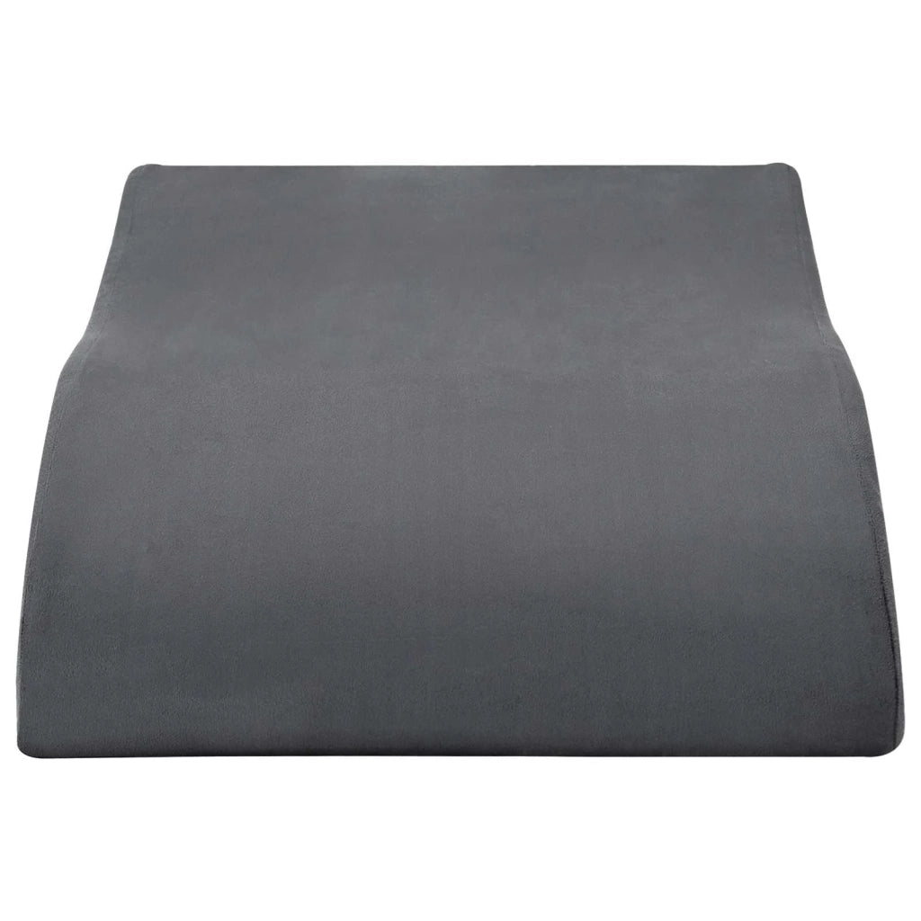 Cuscino per Gambe Grigio 68 x 40 x 18 cm Schiuma PU CFW7798002