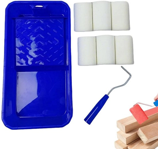 Set di pennelli a spazzola - Materiale di alta qualità - Set da 6 - Manico ergonomico