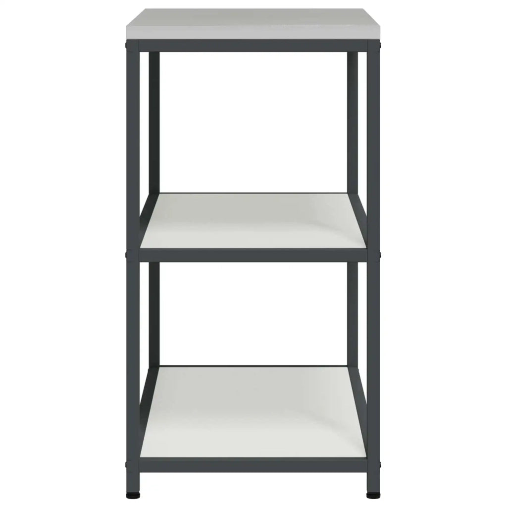 Stoccaggio in cucina Bianco 90 x 50 x 92 cm Acciaio 874955
