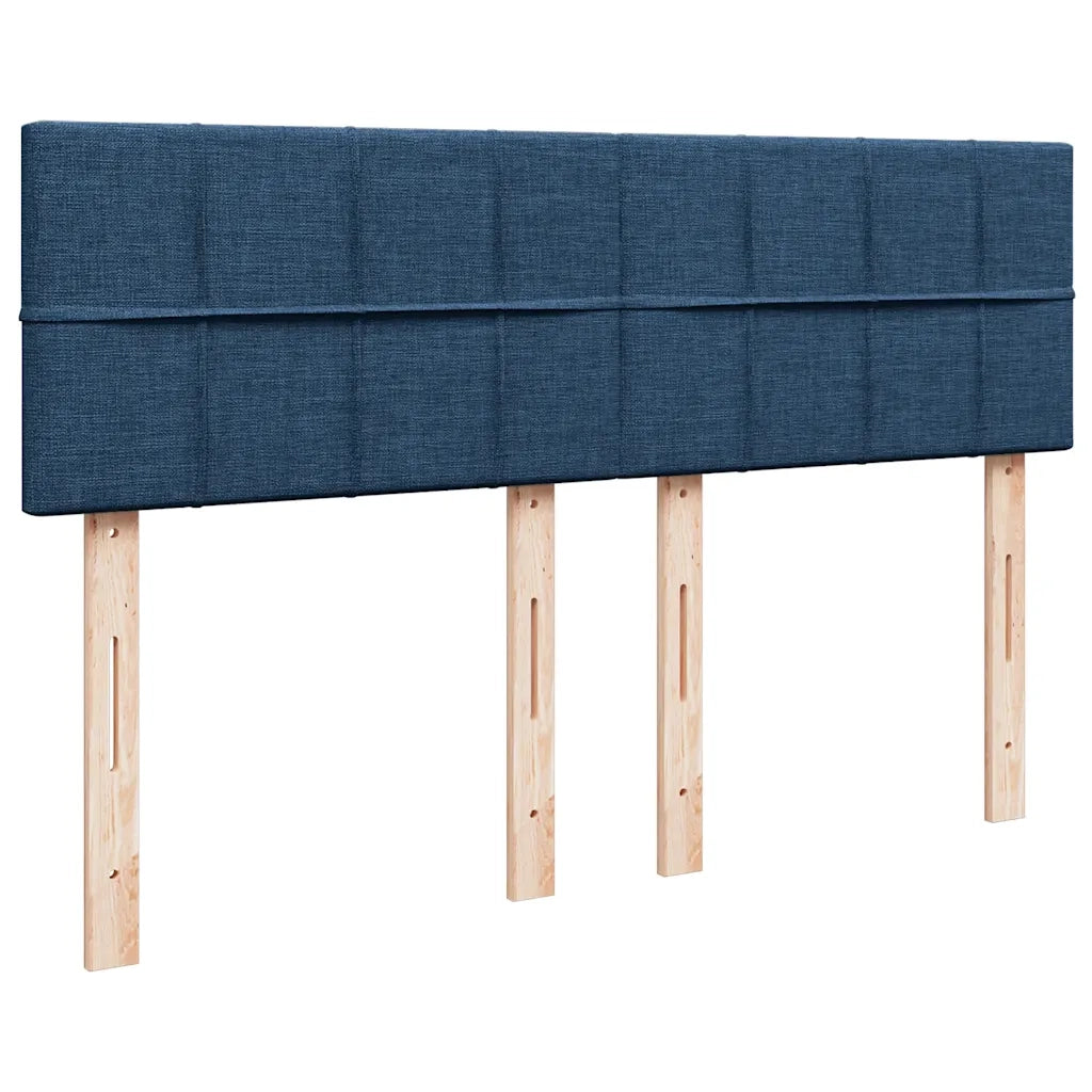 Giroletto a Molle con Materasso Blu 160x200 cm in Tessuto 3287513