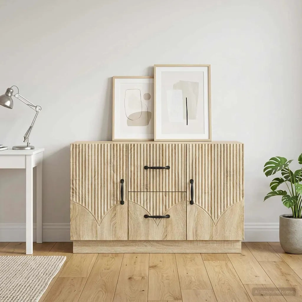 Credenza Rovere Sonoma 89 x 34,5 x 57 cm Legno ingegnerizzato 895347