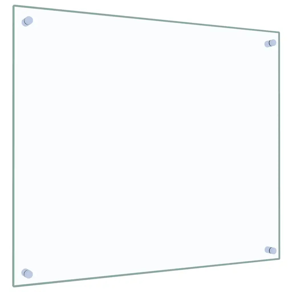 Paraschizzi per Cucina Trasparente 70x60 cm in Vetro Temperato CFW9264995