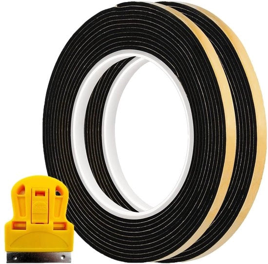 Tape afdichting autoadesivo 10 m performatore di isolamento acustico e impermeabile per superfici di cottura e finestre