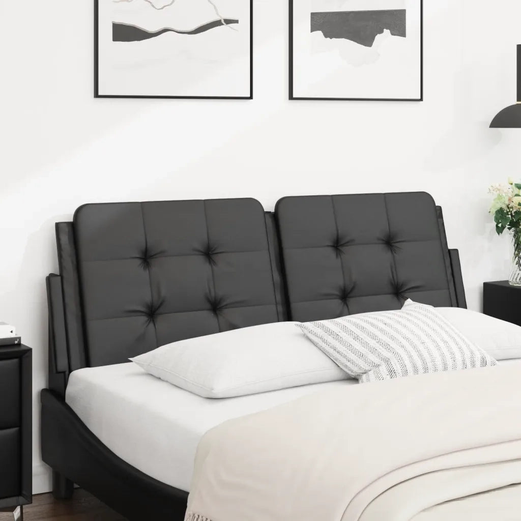 Cuscino Testiera Zadar Nero 120 cm in Similpelle CFW8255232