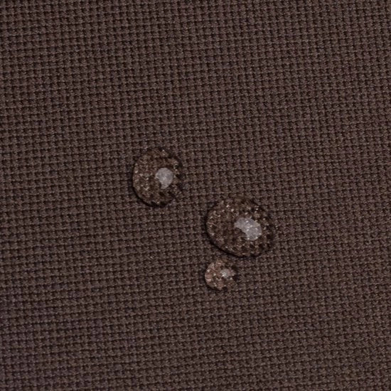 Stoffa acqua resistente Oxford 600D Polyester per metro 100x150cm | Stoffa robusta per outdoor, giardino, campeggio e coperture | Tela e paracielo | Teli e tessuti per paracielo per metro, marrone scuro