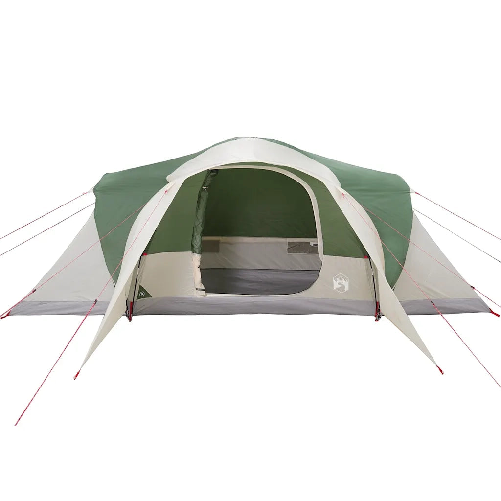 Tenda da Campeggio a Cupola per 6 Persone Verde Impermeabile 4009467