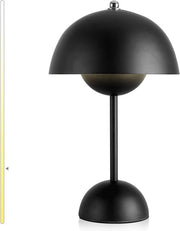 Lampada da tavolo a LED Senza filo Regolabile a tocco Lampada da tavolo a LED con batterie Ricaricabile Lampada da notte per letto