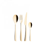RIVIERA Champagne, Posate Set 24 Pz, Scatola Window, Casa Bugatti