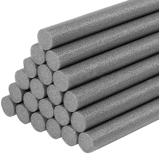 Profilo di riempimento per giunti a corda rotonda Premium - 15 metri - 6 mm - Vite di riempimento schiuma - Riempimento per giunti di calcestruzzo