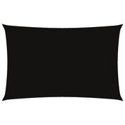 Parasole a Vela Oxford Rettangolare 4x7 m Nero