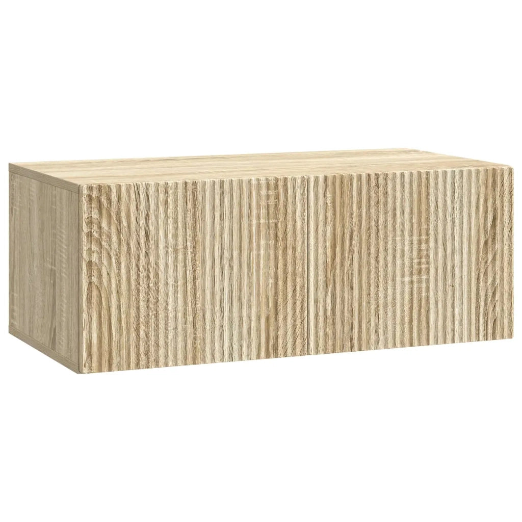 Mobile Porta TV da Muro Rovere Sonoma 78,5 x 41 x 30 cm