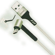 Trade Shop - Cavo Angolare 90° Micro Usb A Usb 2.0 Trasferimento Dati Ricarica 1,2 Mt Q-a152 -