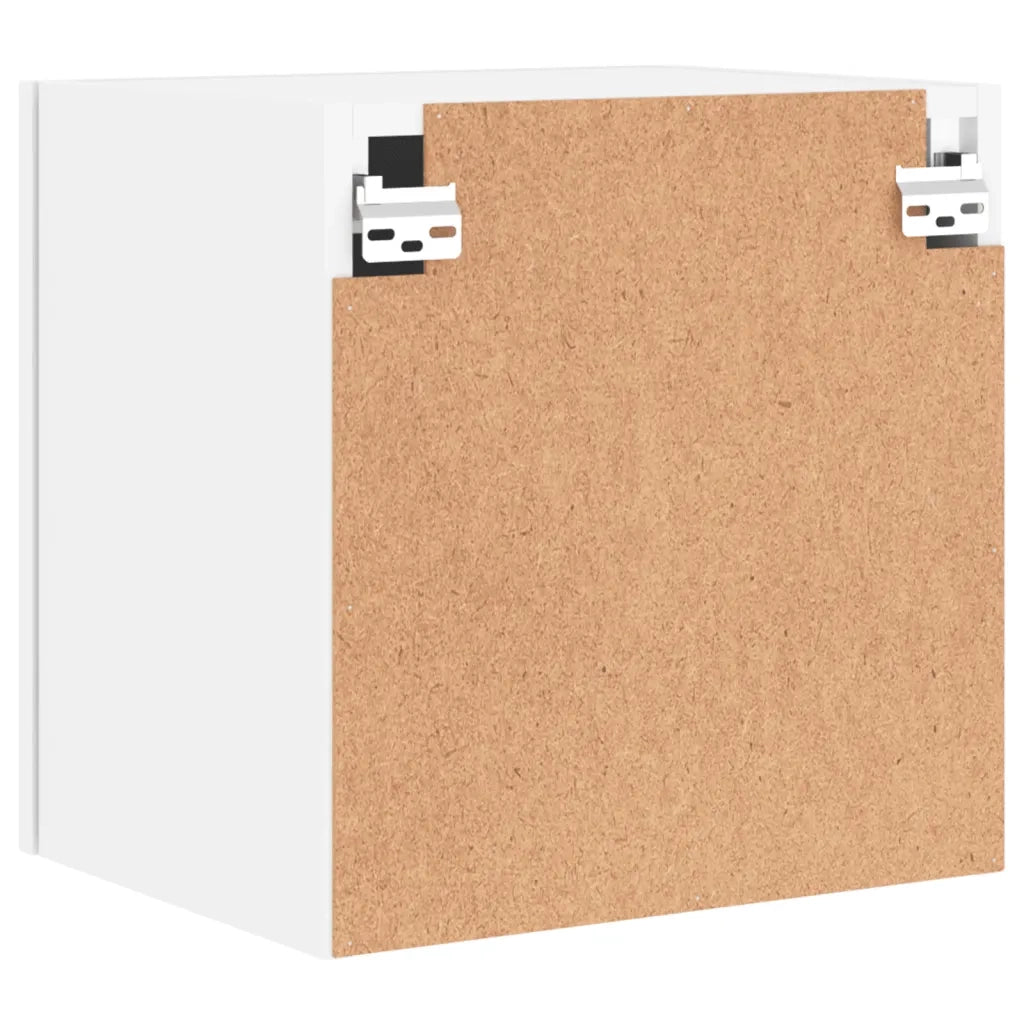 vidaXL Mobile TV a Parete Bianco 40,5x30x40 cm in Legno Multistrato