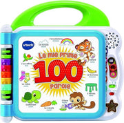 VTech Il Mio Primo Libro Illustrato - Le Mie Prime 100 Parole, Libro Bilingue per Bambini, Libro Sensoriale in Italiano