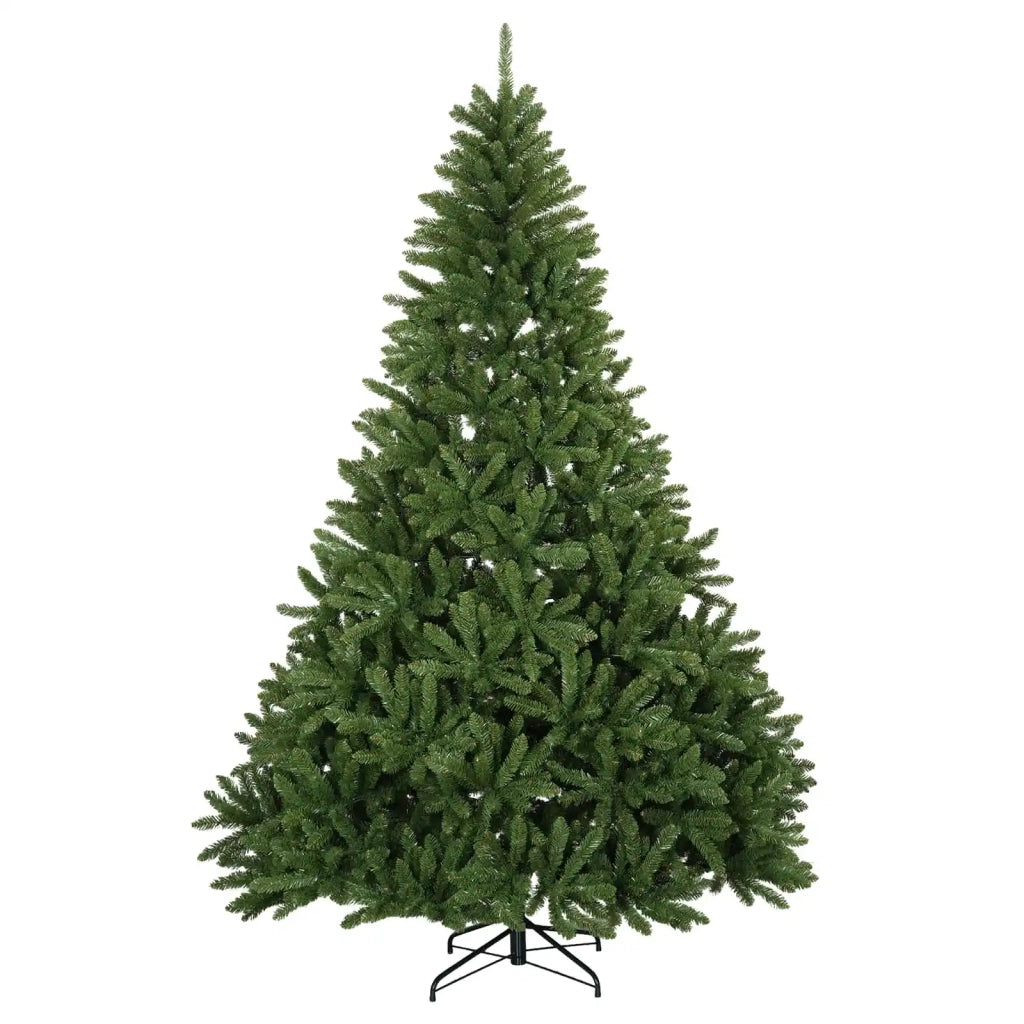 Albero di Natale artificiale verde chiaro con palline 270 cm 3467347