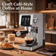Macchina per caff¨¨ espresso ¨C zephmum ¨C 1350W touchscreen 1.2L