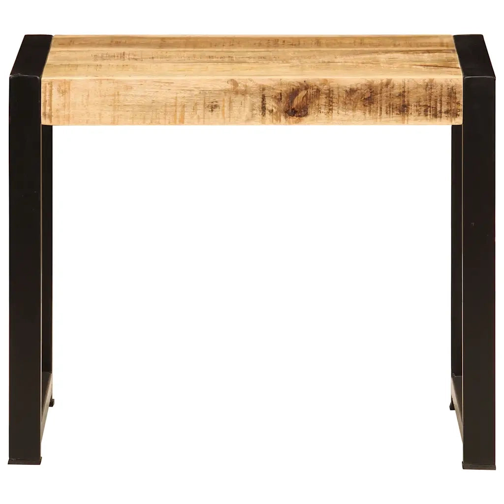 Tavolini Impilabili 3 pz | Tavolo laterale in Legno Massello di Mango