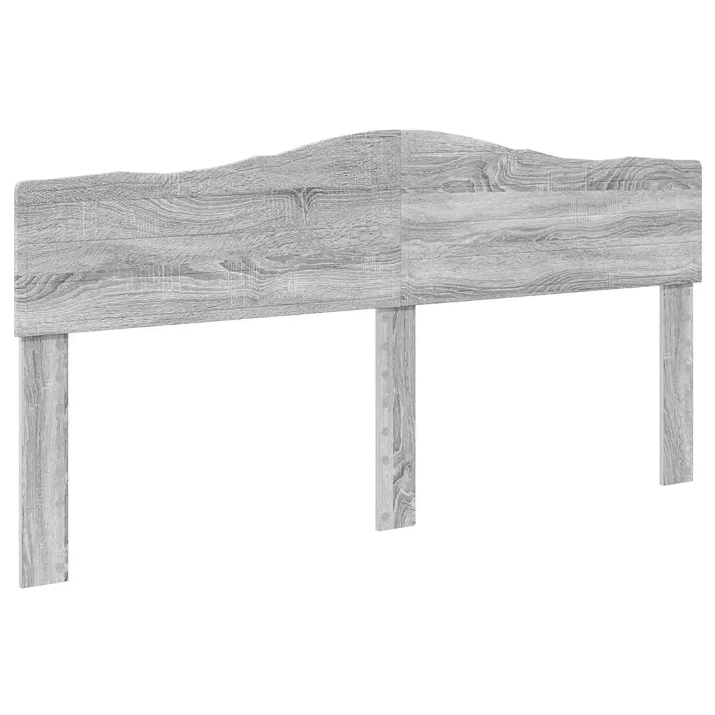 Testiera-Testata-Testiera Decorativa Grigio Sonoma 180 cm Legno multistrato 823766