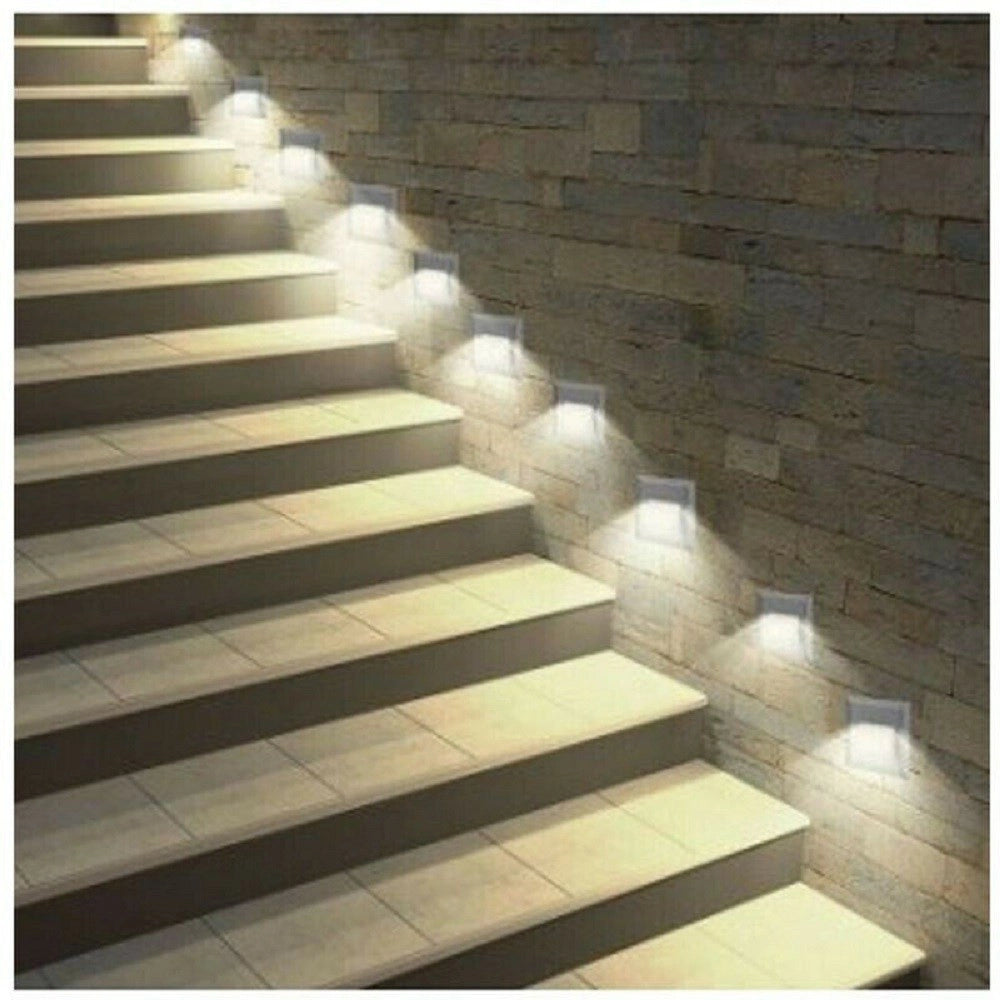 Trade Shop - Segnapasso A Led 3 W Faretto Per Cassetta 503 Luce Bianca Fredda Calda Naturale - -bianco Naturale      -