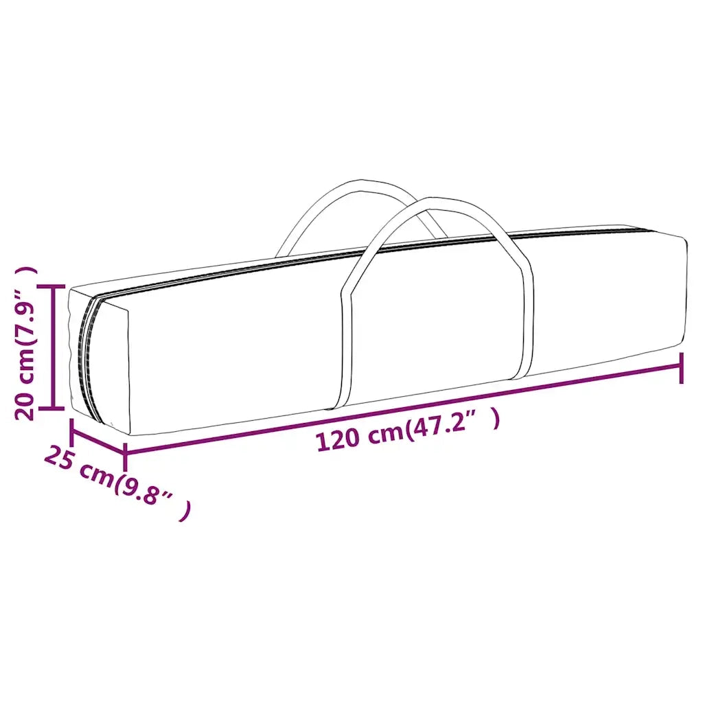 Tenda per Feste Pieghevole con Pareti Laterali Rosso 3x6 m 93548
