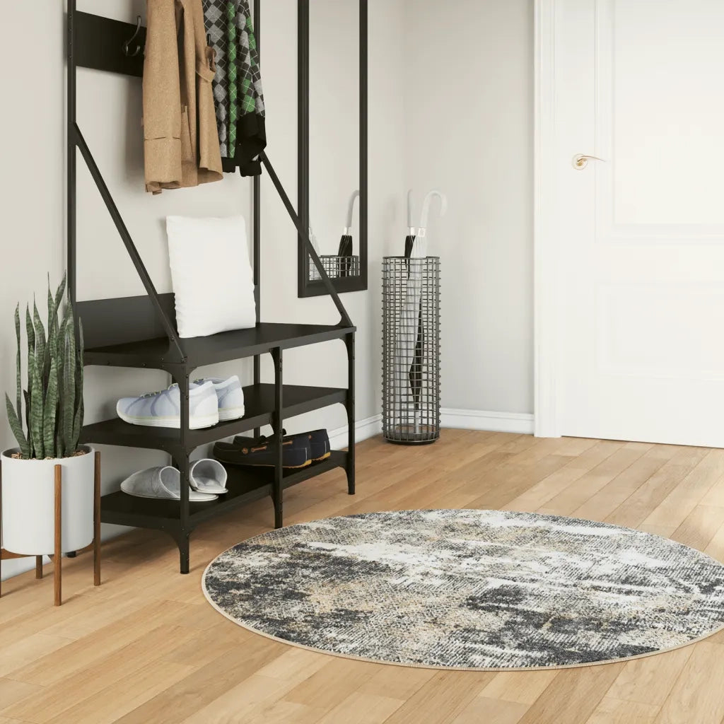 Tappeto Lavabile Multicolore Ø 120 cm 136596