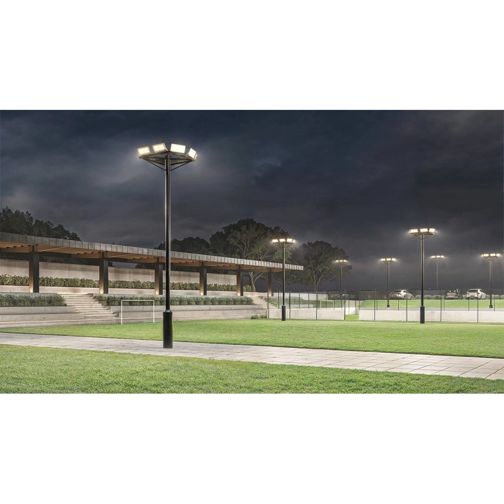 Proiettore LED da esterno Polaris 150W CCT IP65 120° - 3000K/4000K/5000K - Bianco opaco Beneito & Faure