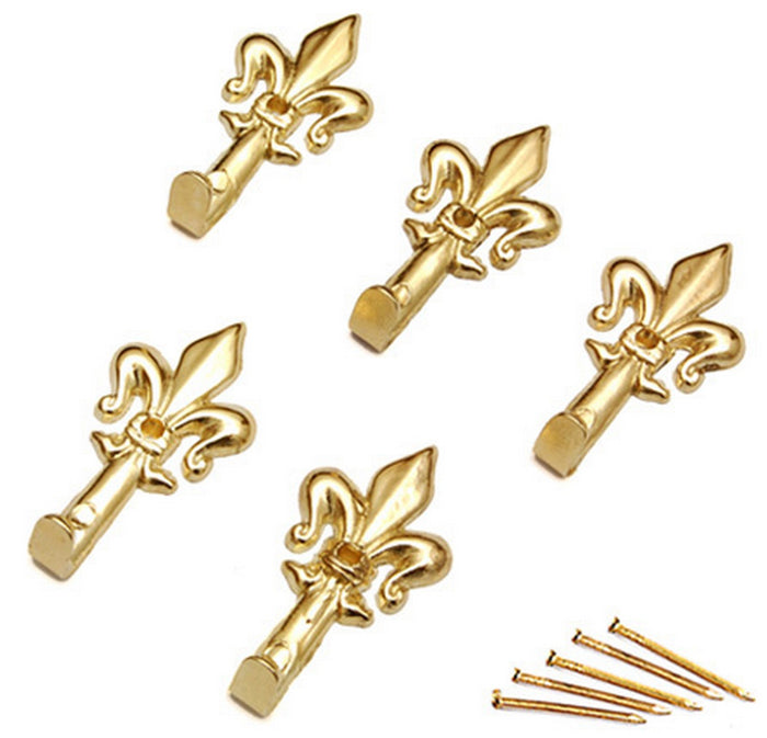 5blister blister appendiquadro giglio oro lucido n.2mm47(pz5) cod:ferx.89001