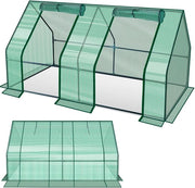 Casa per piante con finestra, serra per la coltivazione di pomodori, 180x90x90CM