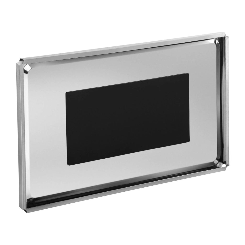 Carrello di servizio professionale da cucina 101 x 55 cm 3 ripiani max 480 kg acciaio inox temprato 3614112