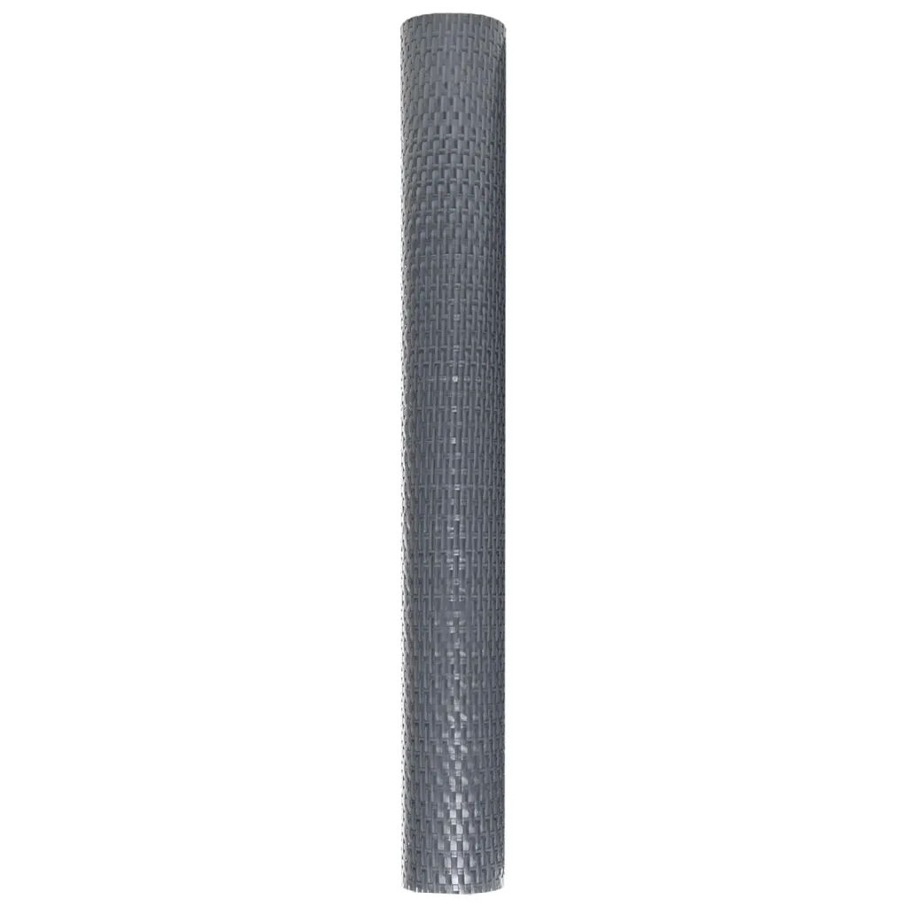 Paravento da Balcone Antracite 600x100 cm in Polyrattan 156246