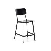 E-STYLO Sgabello moderno con alzata a gas, ideale per arredare angoli bar, cucine con penisola o isola con stile e funzionalità, 51cm X 51.5cm H. 97cm